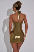 Formal Evening Mini Dress-dresses > evening gown-Laventaire-Laventaire