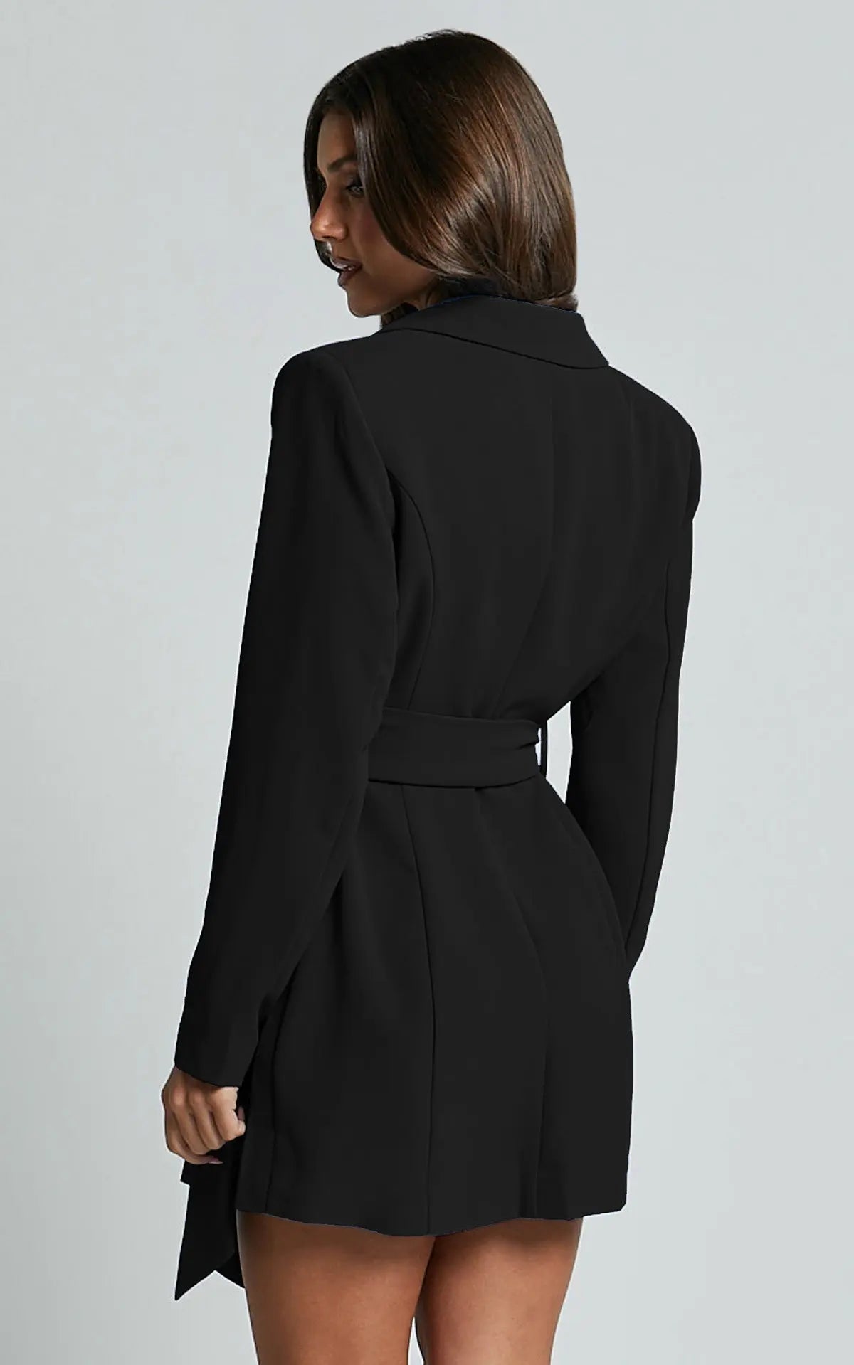 Formal Mini Blazer Dress-dresses > blazer dress-Laventaire-Laventaire