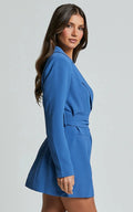 Formal Mini Blazer Dress-dresses > blazer dress-Laventaire-Laventaire