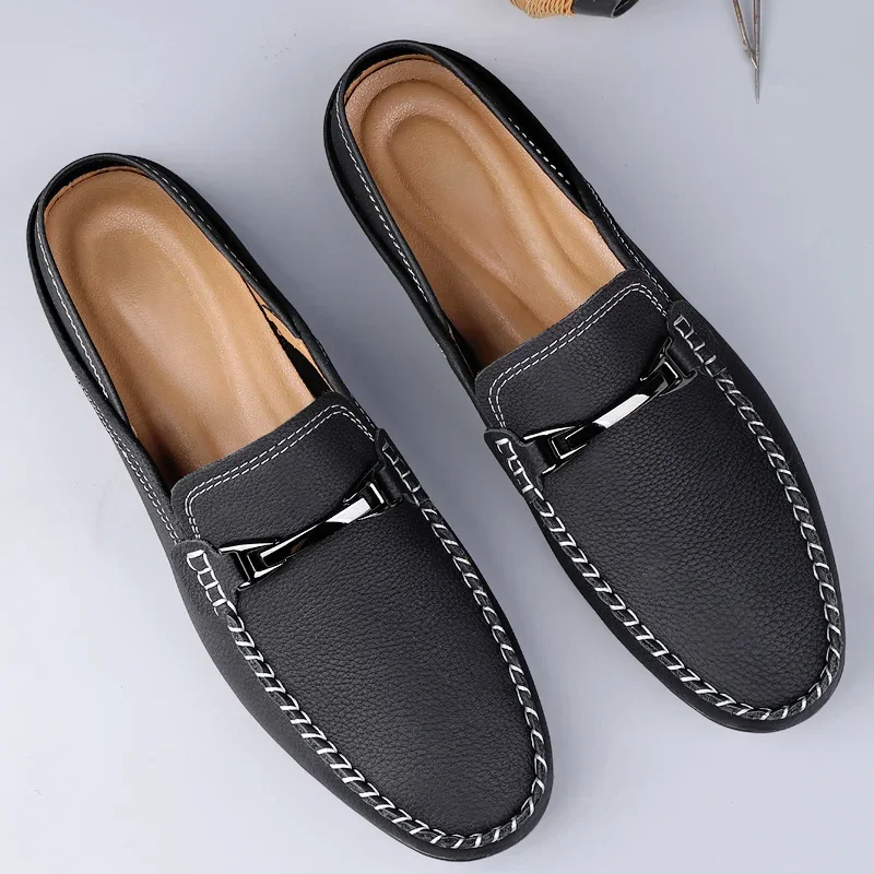 Formal Slip-On Loafers-footwear > loafers-Laventaire-Laventaire