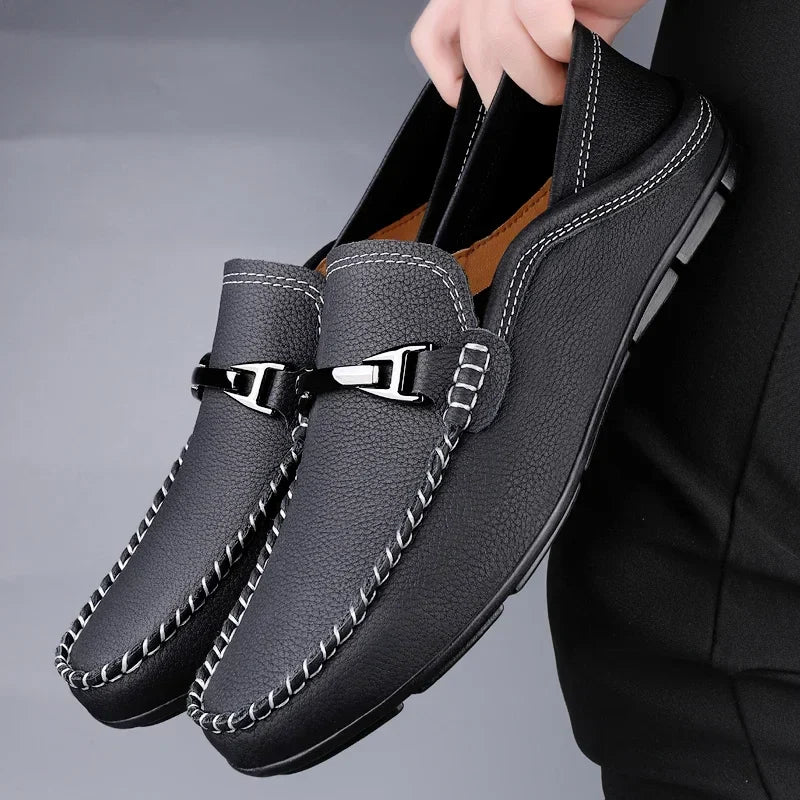 Formal Slip-On Loafers-footwear > loafers-Laventaire-Laventaire