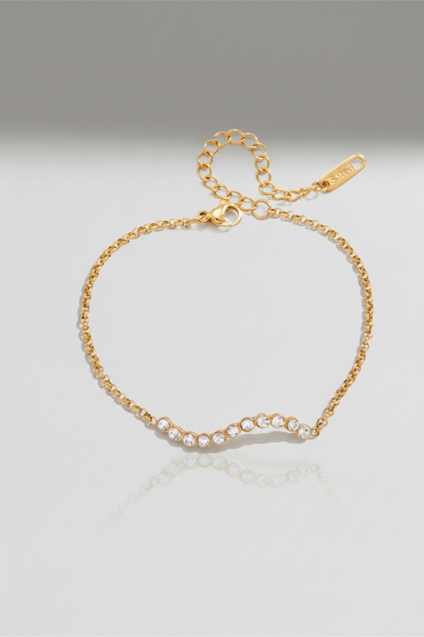 Gold Plated Accent Bracelet-jewelry > bracelet-Laventaire-Laventaire