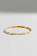 Gold Plated Bangle Bracelet-jewelry > bracelets > bangles-Laventaire-Laventaire