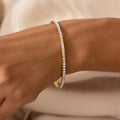 Gold Plated Bangle Bracelet-jewelry > bracelets > bangles-Laventaire-Laventaire