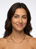 Gold Plated Chain Necklace-jewelry > necklaces > chain necklaces-Laventaire-Laventaire
