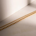 Gold Plated Layered Necklace-necklaces > layered necklaces-Laventaire-Laventaire