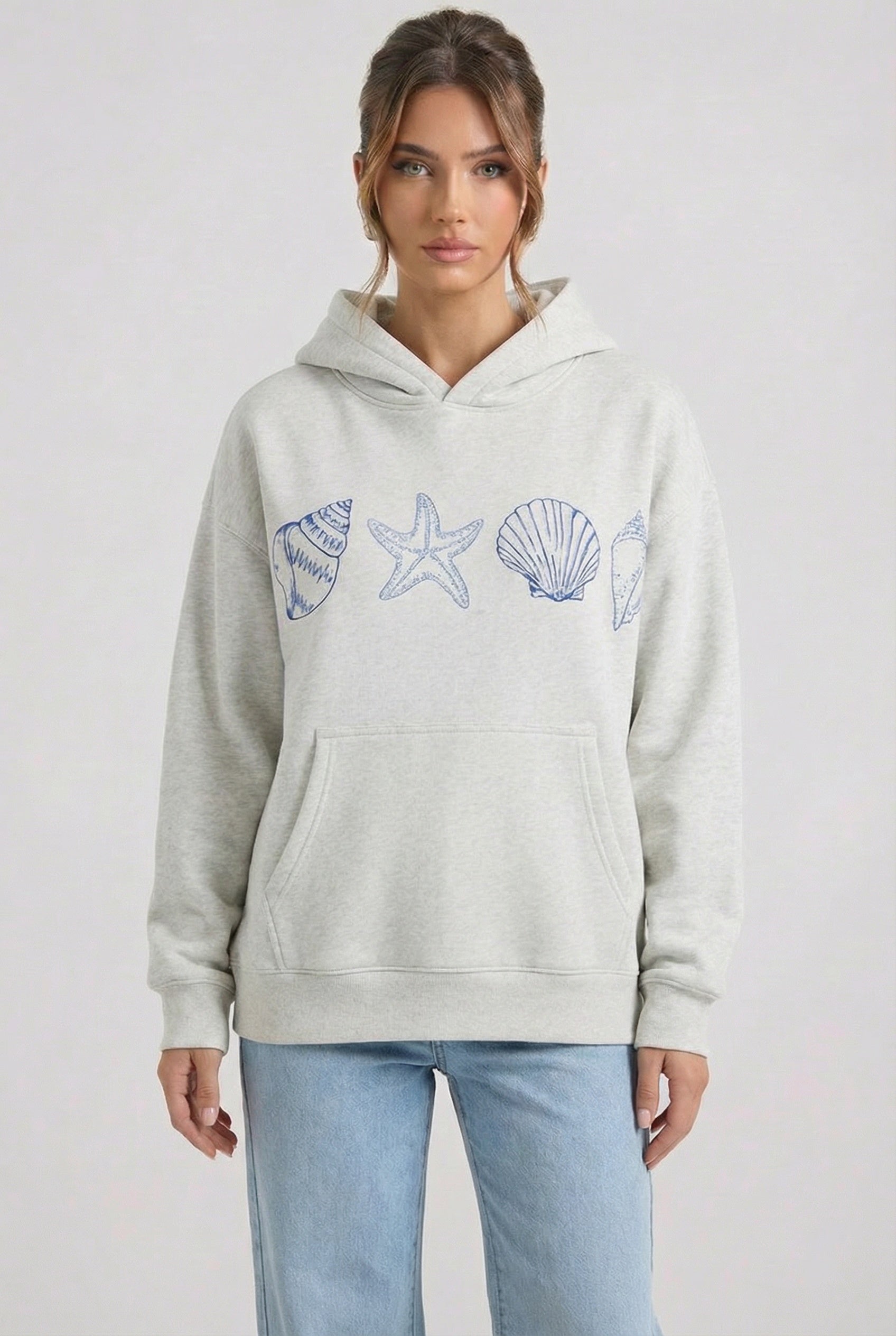 Graphic Relaxed Fit Hoodie-hoodies > graphic hoodie-Laventaire-Laventaire