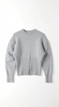 Half Zip Casual Sweater-sweaters > half zip sweater-Laventaire-Laventaire