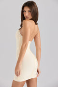 Halter Bodycon Mini Dress-dresses > mini dress > bodycon mini dress-Laventaire-Laventaire