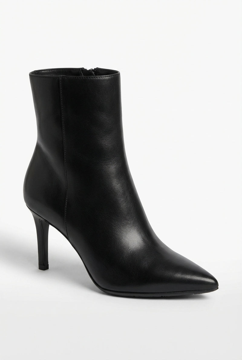 High Heel Ankle Boots-footwear > ankle boots > high heel ankle boots-Laventaire-Black-35-Laventaire