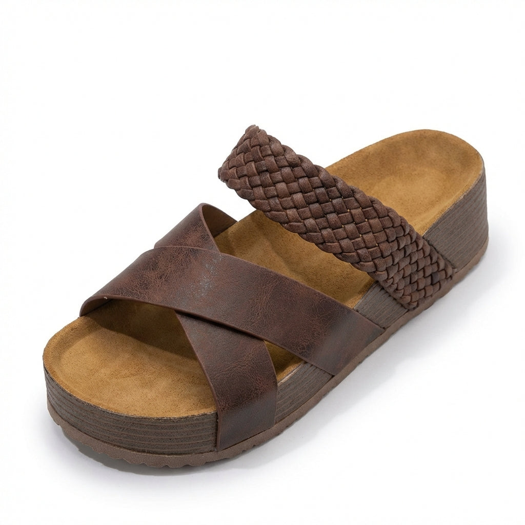High Heel Platform Sandals-footwear > sandals > platform sandals-Laventaire-Laventaire