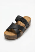High Heel Platform Sandals-footwear > sandals > platform sandals-Laventaire-Black-35-Laventaire