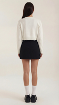 High Waist Mini Skirt A-Line-Mini Skirts-Laventaire-Laventaire