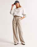 High Waist Tapered Trousers-trousers > tapered trousers-Laventaire-Laventaire