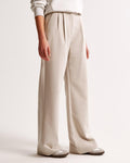 High Waist Tapered Trousers-trousers > tapered trousers-Laventaire-Laventaire