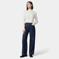 High Waist Wide Leg Jeans-jeans > wide leg jeans-Laventaire-Laventaire