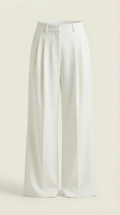 High Waist Wide Leg Trousers-trousers > wide leg trousers-Laventaire-Laventaire