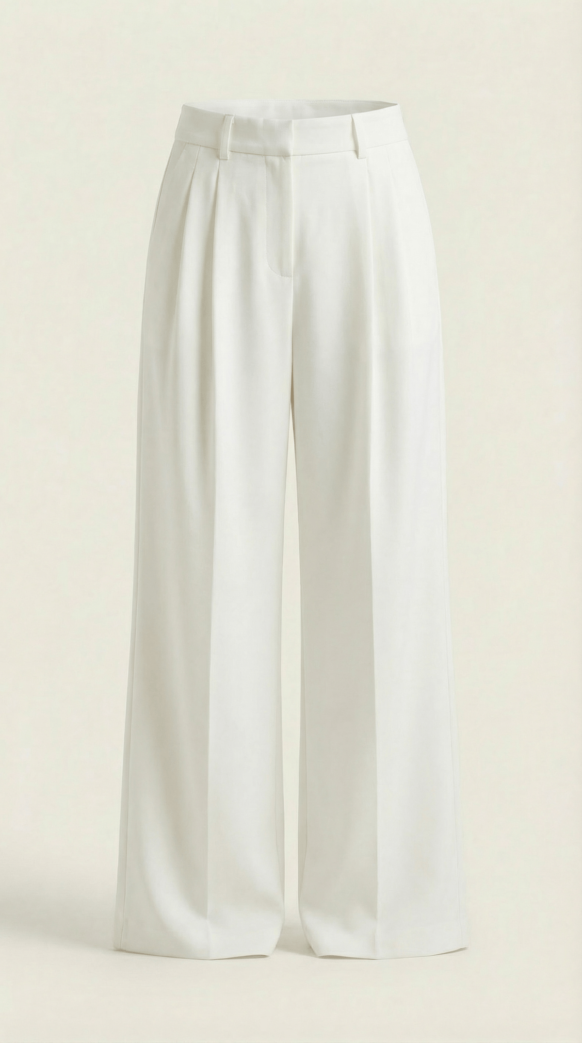 High Waist Wide Leg Trousers-trousers > wide leg trousers-Laventaire-Laventaire