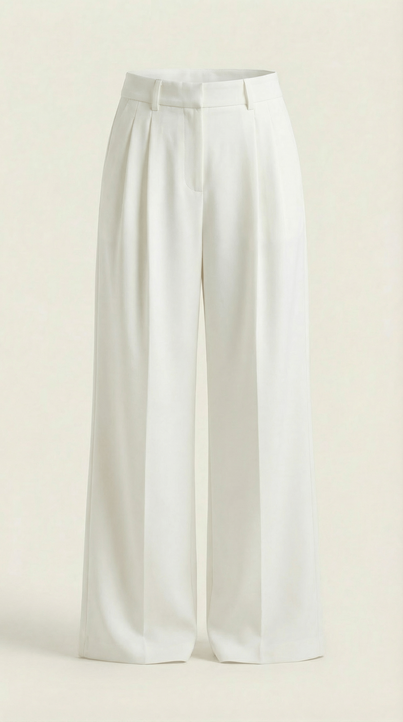 High Waist Wide Leg Trousers-trousers > wide leg trousers-Laventaire-Laventaire