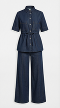 High Waisted Casual Trousers-trousers > casual trousers-Laventaire-Laventaire