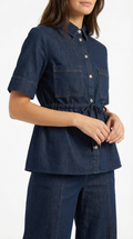 High Waisted Casual Trousers-trousers > casual trousers-Laventaire-Laventaire