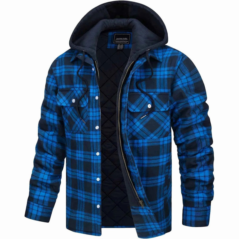 Hooded Casual Fit Jacket-jackets > hooded jacket-Laventaire-Laventaire