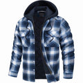 Hooded Casual Fit Jacket-jackets > hooded jacket-Laventaire-White-S-Laventaire