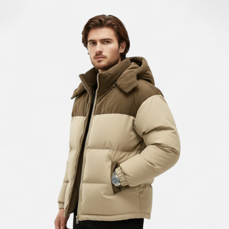 Hooded Casual Jacket-jackets > casual jackets-Laventaire-Laventaire