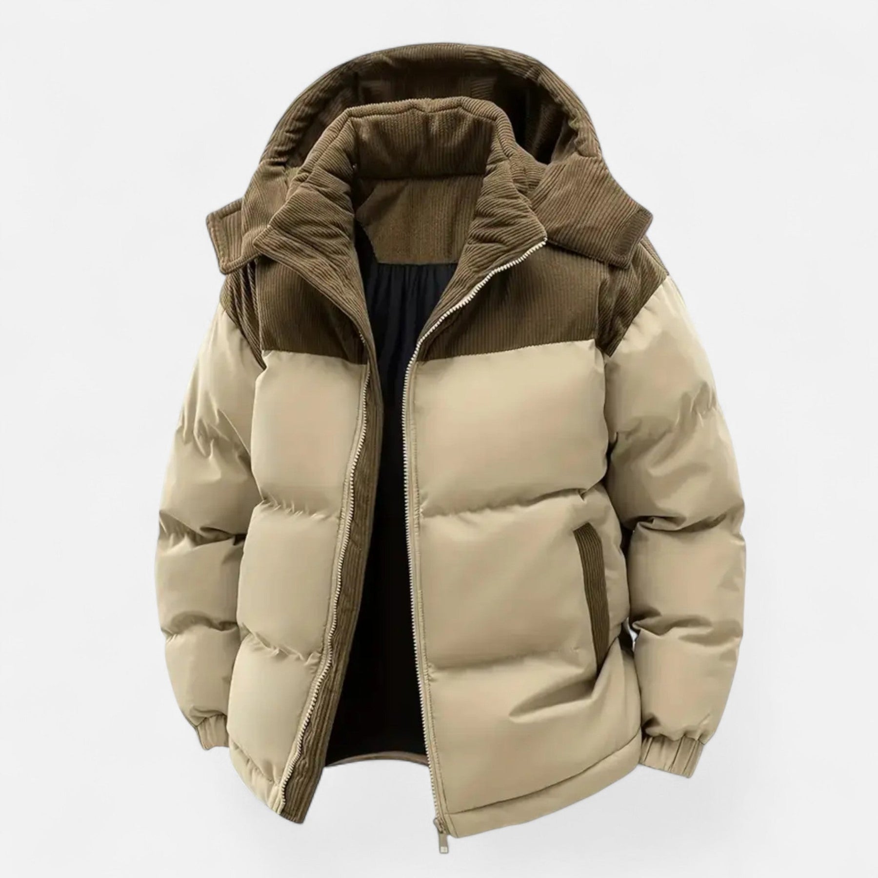 Hooded Casual Jacket-jackets > casual jackets-Laventaire-Laventaire