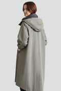 Hooded Long Coat-coats > long coat-Laventaire-Laventaire