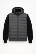 Hooded Quilted Jacket-jackets > hooded jackets > quilted jackets-Laventaire-Laventaire