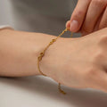 Infinity Chain Bracelet-jewelry > bracelets-Laventaire-Laventaire