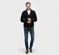 Jacquard Knit Cardigan-cardigans > knit cardigan-Laventaire-Laventaire