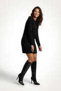 Knee High Stiletto Boots-footwear > boots > knee high boots-Laventaire-Laventaire