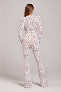 Lace Full-Length Jumpsuit-jumpsuits > full-length jumpsuit-Laventaire-Laventaire