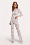Lace Full-Length Jumpsuit-jumpsuits > full-length jumpsuit-Laventaire-White-S-Laventaire