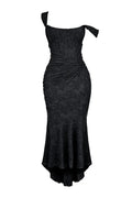 Lace Maxi Evening Dress-dresses > evening dress-Laventaire-Laventaire