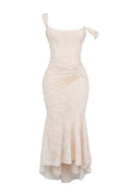 Lace Maxi Evening Dress-dresses > evening dress-Laventaire-Laventaire