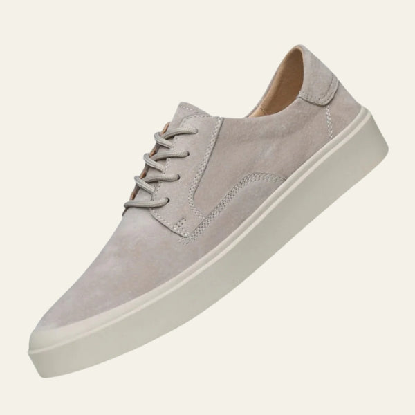 Lace Up Casual Sneakers-footwear > sneakers-Laventaire-Light Beige-38-Laventaire
