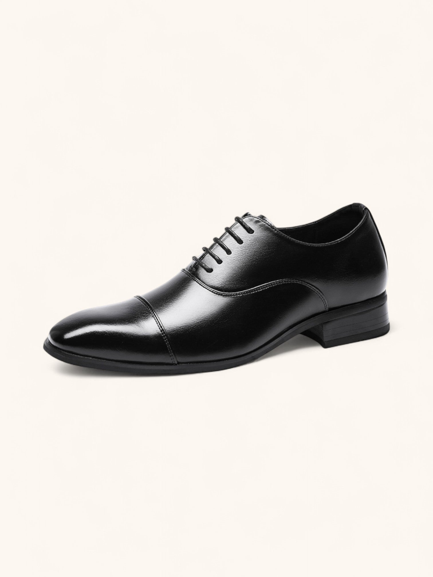 Lace-Up Dress Shoes-footwear > dress shoes-Laventaire-Black-38-Laventaire