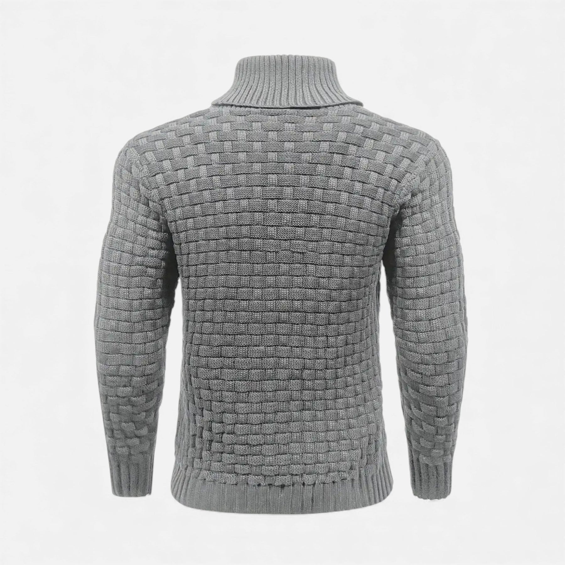 Lapel Casual Sweater-sweaters > lapel sweater-Laventaire-Laventaire