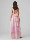 Layered Maxi Dress-dresses > maxi dress-Laventaire-Laventaire