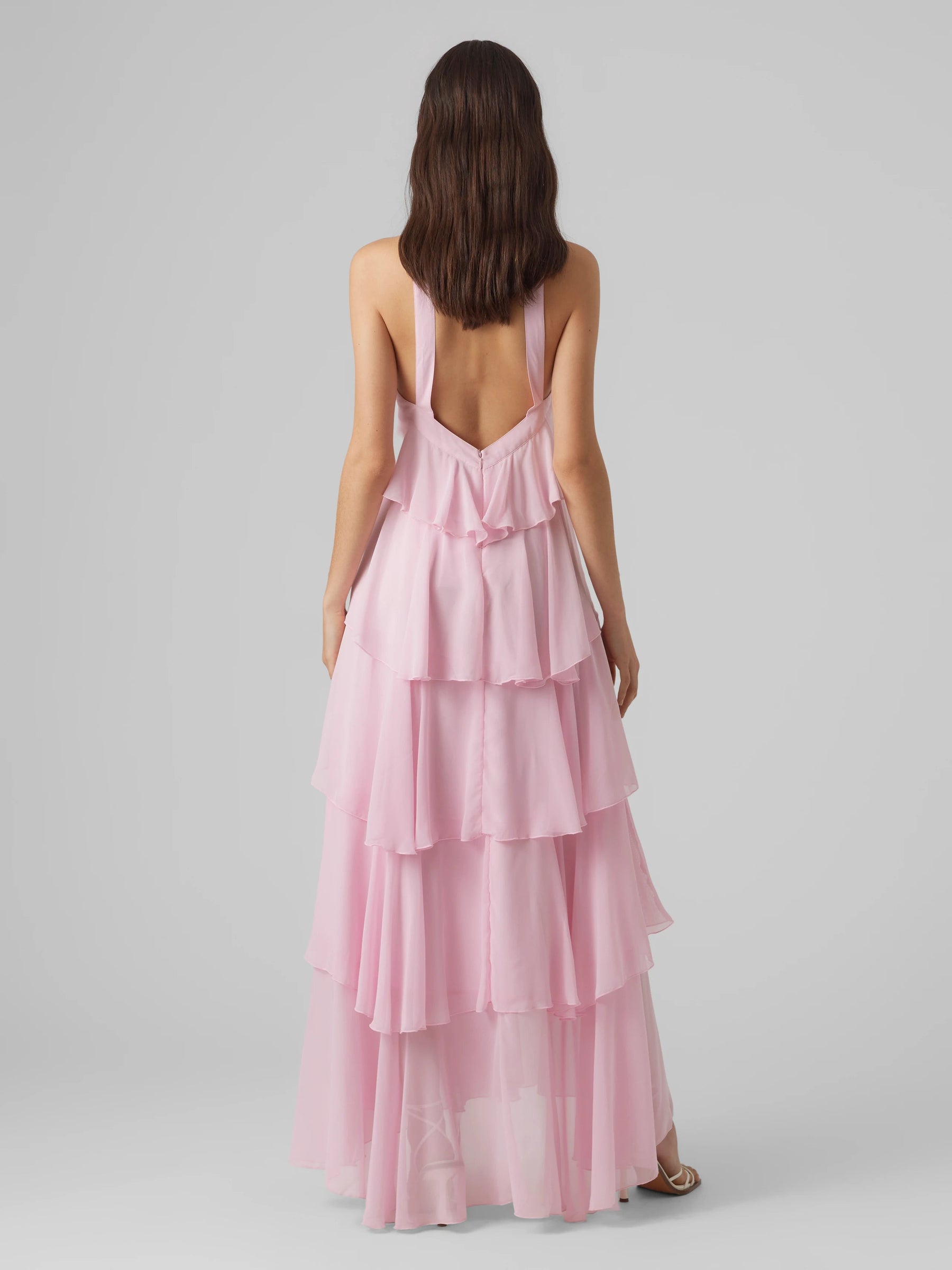 Layered Maxi Dress-dresses > maxi dress-Laventaire-Laventaire