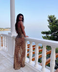 Leopard Print Maxi Dress-dresses > maxi dress-Laventaire-Laventaire