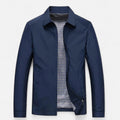 Lightweight Casual Jacket-jackets > casual jackets-Laventaire-Navy Blue-S-Laventaire