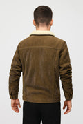 Lined Ribbed Jacket-jackets > lined jacket-Laventaire-Laventaire