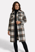 Long Buttoned Coat-coats > long coat-Laventaire-Gray-S-Laventaire