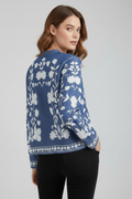 Long Sleeve Blouse Top-tops > blouses-Laventaire-Laventaire