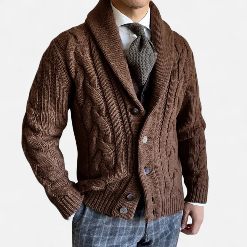 Long Sleeve Cardigan Sweater-sweaters > cardigans-Laventaire-Laventaire