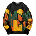 Long Sleeve Everyday Sweater-sweaters > long sleeve sweater-Laventaire-Black-M-Laventaire